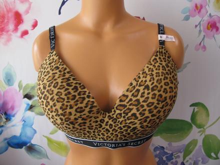 Krásná leopardí podprsenka victori'as secret, victoria's secret,70f