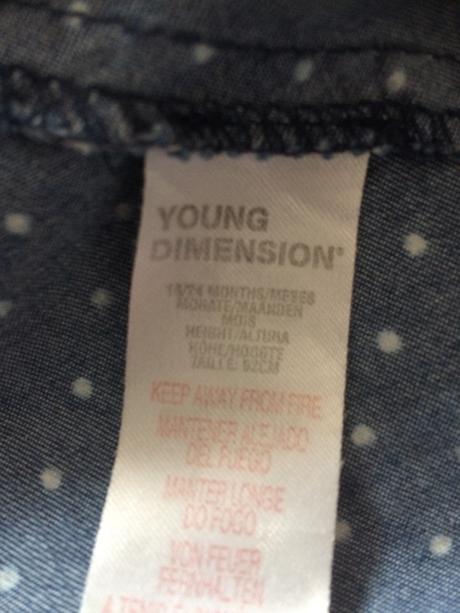 Puntíkaté šaty, young dimension,92