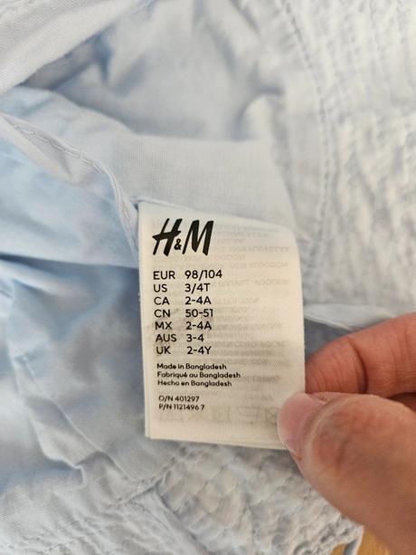 Klobouček h&m, vel. 98/104, h&m,98