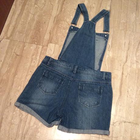 Laclové džínové kraťasy zn. denim co., denim co,158