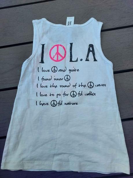 Krásné dívčí tílko c&a, vel 122/128, c&a,128