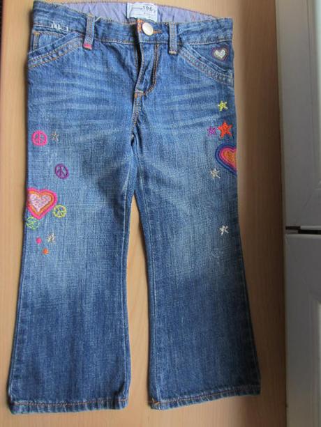 Luxus džínečky, rifle s duhou, gap,98