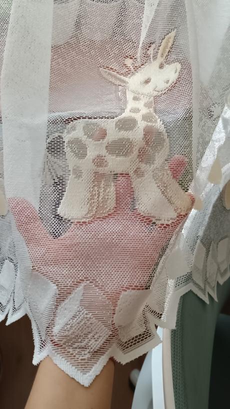 Dětská záclona se zvířátky vel.340 x 160 cm, 