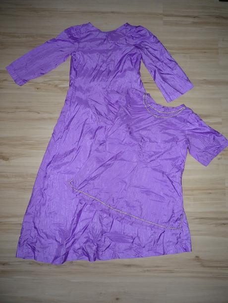 Fialový kostým / šaty / tunika, 