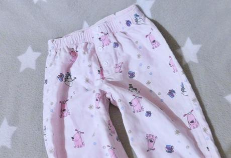 Pejskové kalhoty od pyžamka ciraf vel.104/110, 110