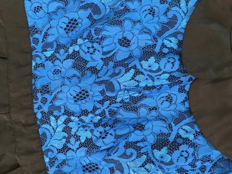 Krajkový kraťáskový overal, vel s, tg, s