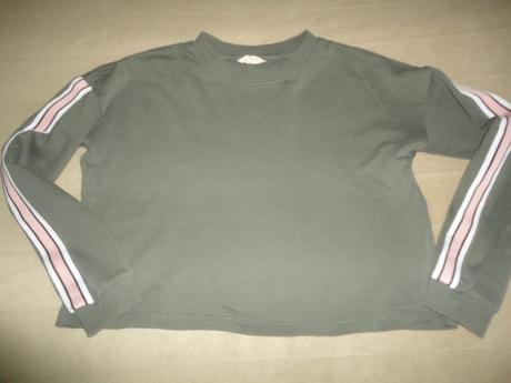 Supr crop-top mikina hm, vel. 12-14 let, h&m,158