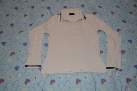 158 164 sergio tacchini bílé triko s flitry, 164