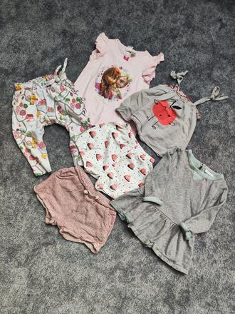 Balík oblečení pro holčičku vel.80, 68–80