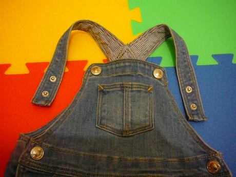 Riflové šatičky, h&m,74