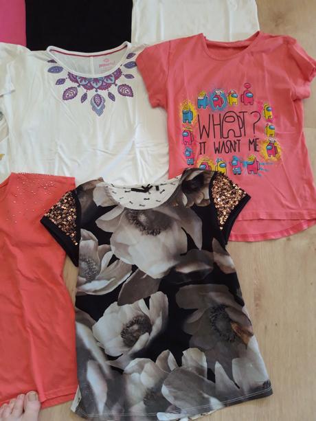 3x triko tričko i jednotlivě, 134