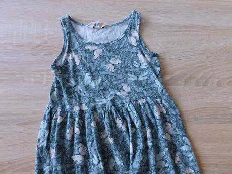 Šatky s motýlky h&m vel.98/104, h&m,98