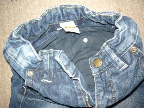 Džíny rifle podšité bavlnou vel 104, 104