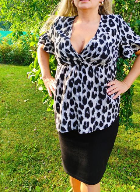 Leopardí halenka - vel 44-46, 44