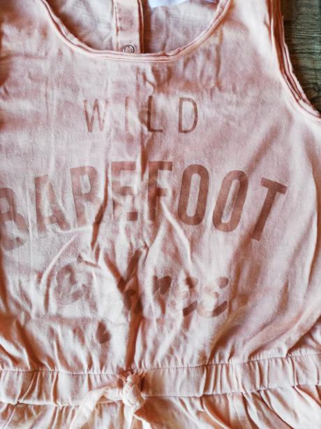 Overal dívčí letní, vel. 122/128, zn. minoti., minoti,122