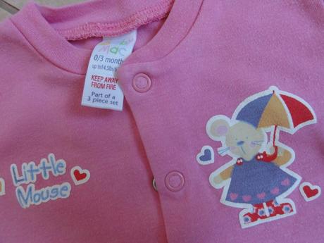 Růžové dupky baby mac s myškou, baby mac,56