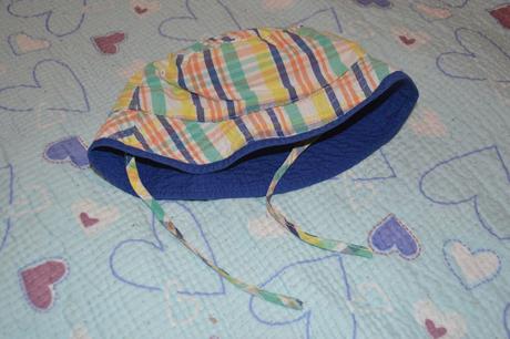 80 86 92 bavlněný klobouček kostkovaný, 86