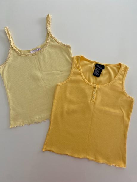 2 ks tílka, vel. s/m, s