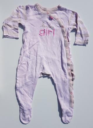 C34	dívčí overal s dlouhým rukávem baby girl, 74