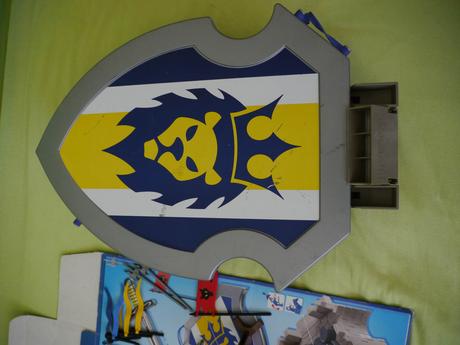 Playmobil 4217 pevnost rytíře s 2 meci, stity, 