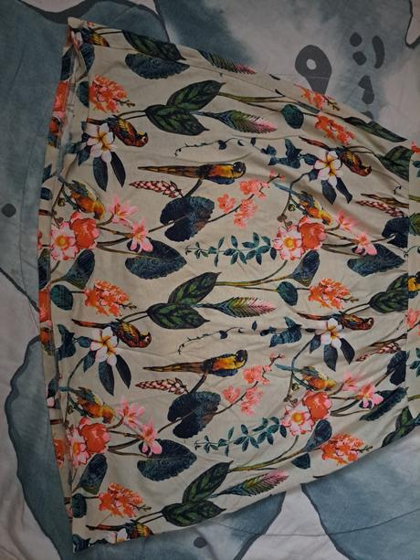 Šaty s papoušky, h&m,158