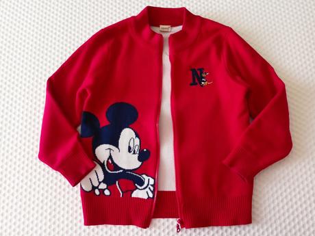 Úpletový svetr mickey, vel.116, 116