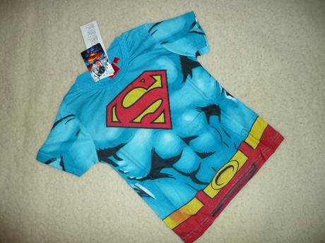 Tričko superman vel 104 110, 98 / 104
