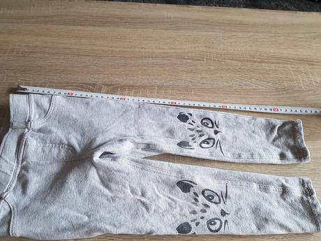 Dívčí kalhoty značky h&m  velikost 3-4 roky., h&m,104