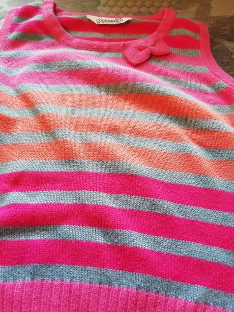 Hezká vesta s mašličkou 3-4roky, coccodrillo,86