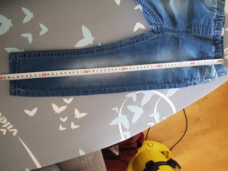 Dívčí džíny značky f&f, vel. 4-5 let(110cm)., f&f,110