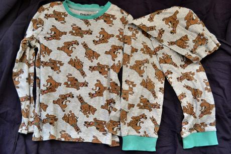 2x pyžamo scobby-doo v.122, bavlna, coolclub,122