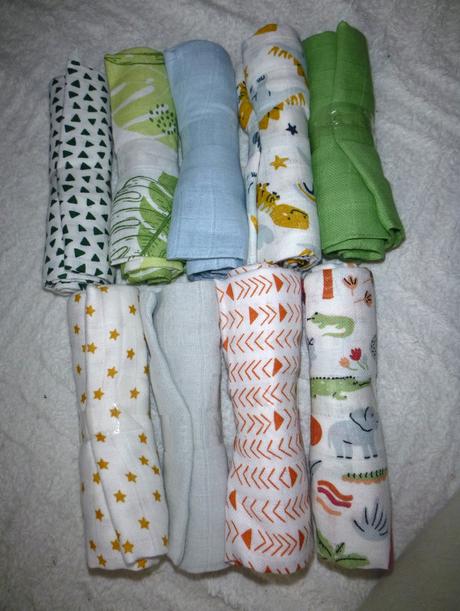 Kvalitní bavlněné pleny - možnost jména miminka,