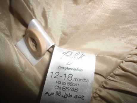 Jarní/podzimní kabátek/trenčkot vel. 12-18 měsíců, 80