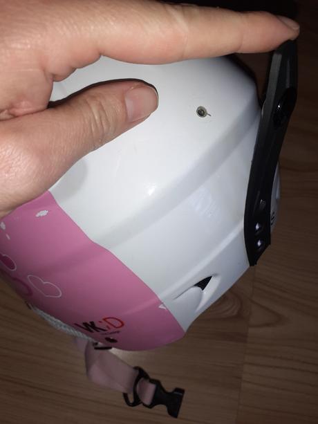 Lyžařská helma hello kitty vel s, s
