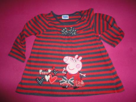 Hezká tunika george, kolekce peppa pig, vel. 1,5-2, george,86