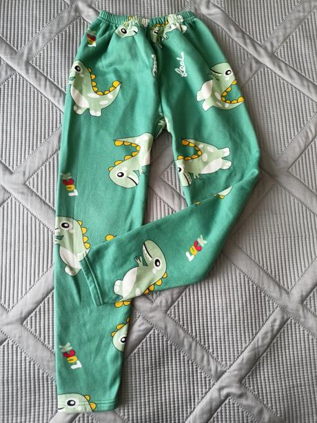 Zateplený set dinosaury, 128/134, 128