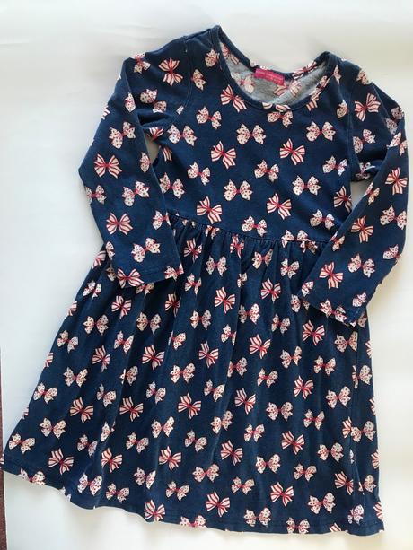 Bavlněné šaty s mašličkami, young dimension,116