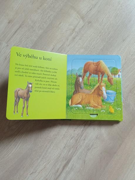 Knížka s puzzle "na statku", 
