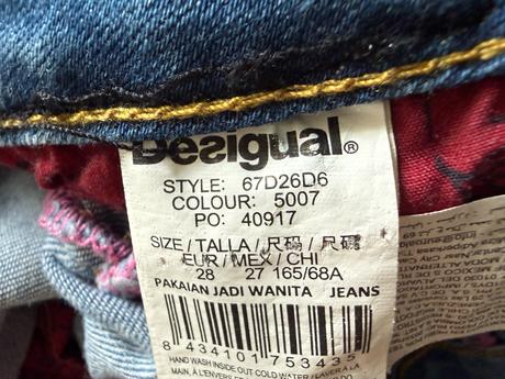 Riflové kraťasy desigual, desigual,m