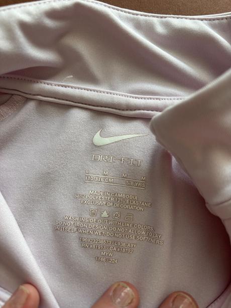 K8/ mikina růžová sportovní zn. nike - v.5/6 let, nike,116