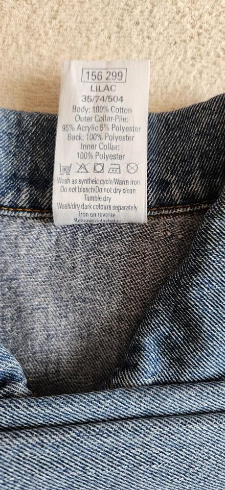 Dětská džínová bunda, bundička, vel.116, unlimited, 116