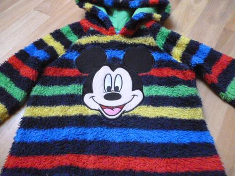 Huňatá mikina mickey vel. 2-3, disney,98