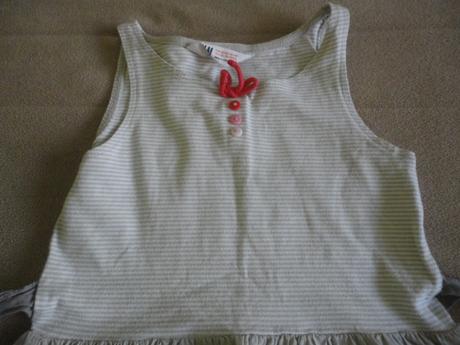 Letní šaty hm, vel. 6-8 let, h&m,122