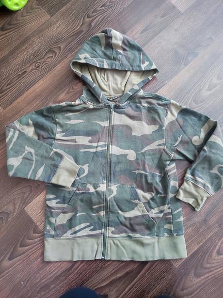 Maskáčová mikina 140, 140