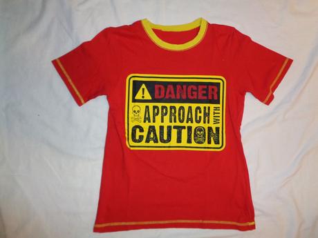 Super červenožluté tričko, george,158