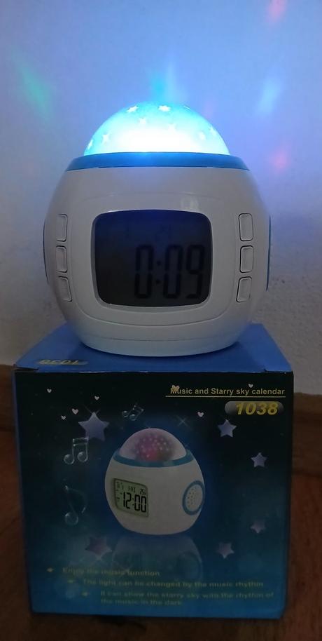 Dětský multifunkční budík - nový, 