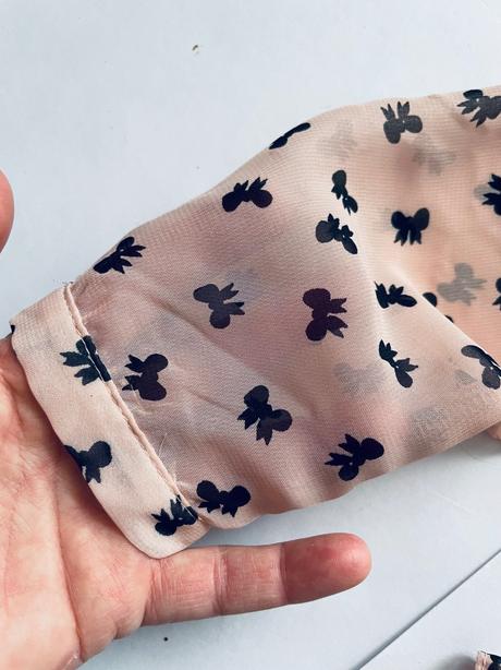 Halenka sváteční šifonova  - v.12/18 měs., f&f,86