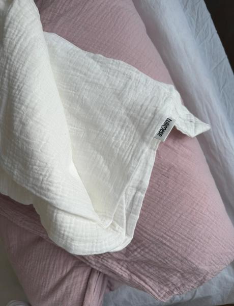 Péřová zavinovačka/peřinka/polštář + 2 mušelínové,