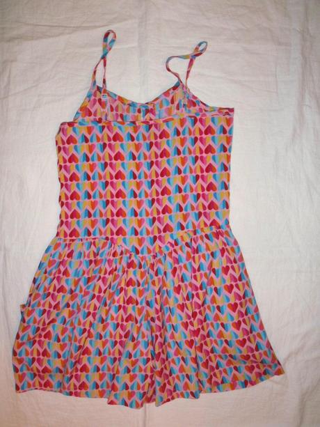 Nádherný růžový srdíčkový letní overal, young dimension,134