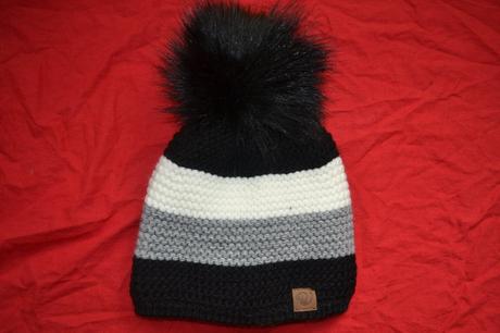 Zimní silné čepice, uvnitř fleece,v.140-l, 140 - xs